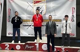 Atıcılık takımı sporcumuz Eren Kalfa'dan bronz madalya