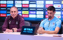 Teknik Direktörümüz Abdullah Avcı ve futbolcumuz Stefan Savic basın toplantısı düzenledi