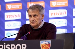 Teknik Direktörümüz Şenol Güneş’in Bellona Kayserispor maçı değerlendirmesi