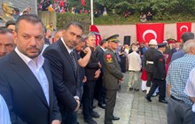 Başkanımız Ertuğrul Doğan, Şehit Ömer Fatih Ayar’ın cenazesine katıldı