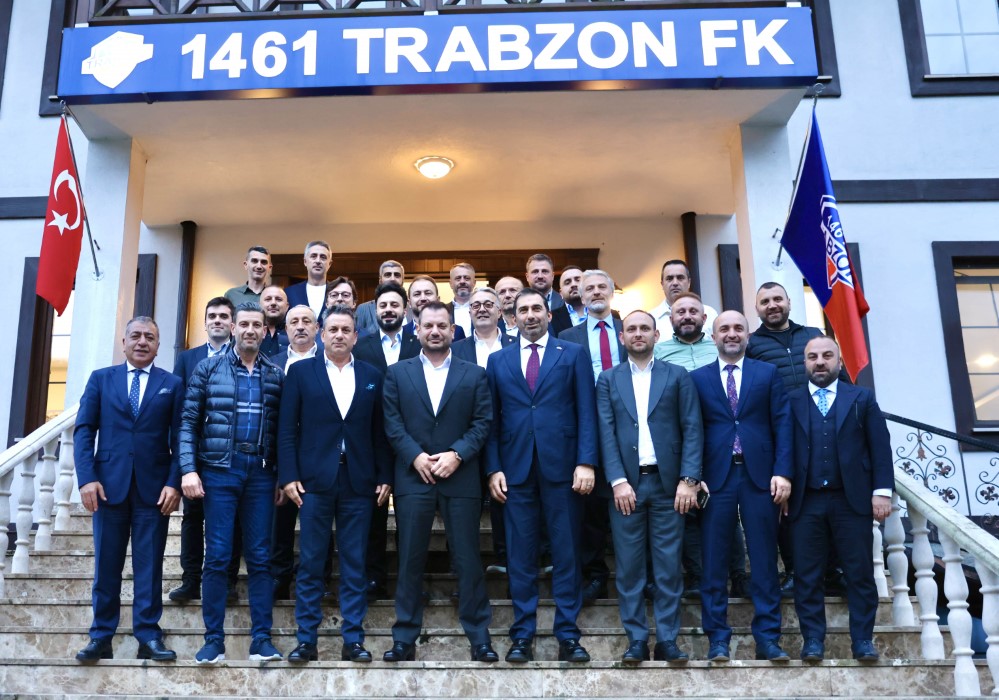 Başkanımız Ertuğrul Doğan ve Yönetim Kurulumuzdan 1461 Trabzon FK’ya ziyaret